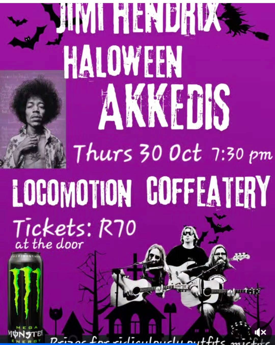 Akkedis @ Locomotion Coffeathery 30 Oct