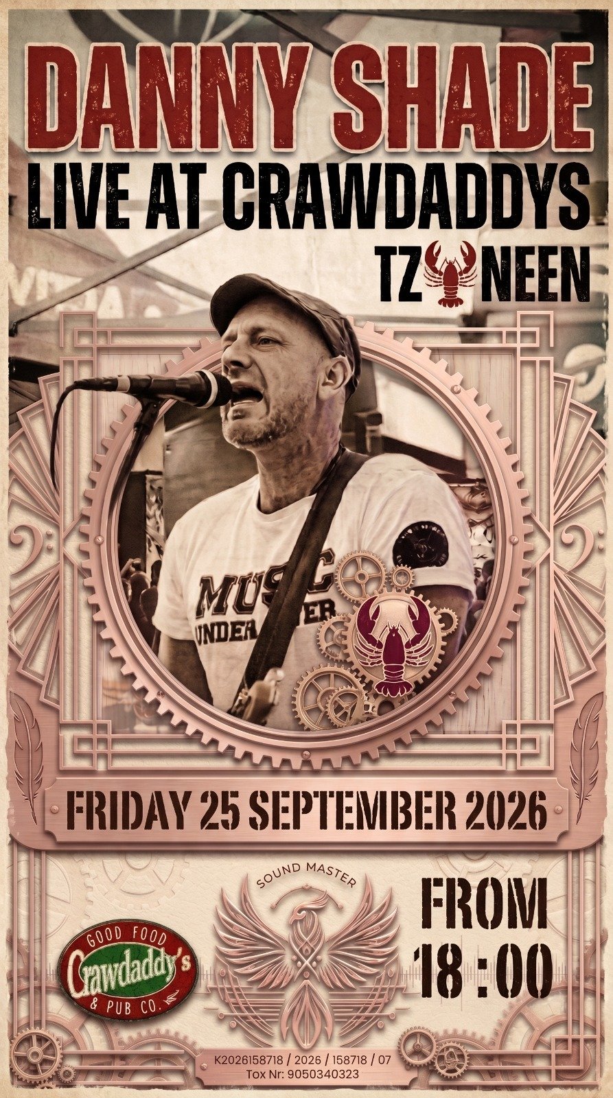 Danny Shade @ Crawdaddys Tz Neen 25 Sep