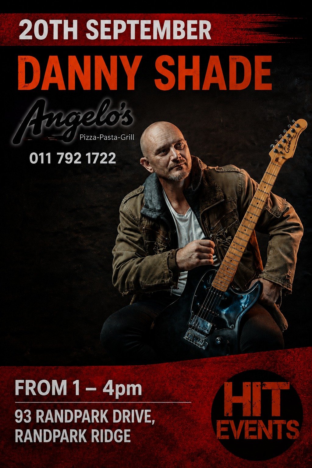 Danny Shade @ Angelo's Pizza-Pasta · Randburg 20 Sep