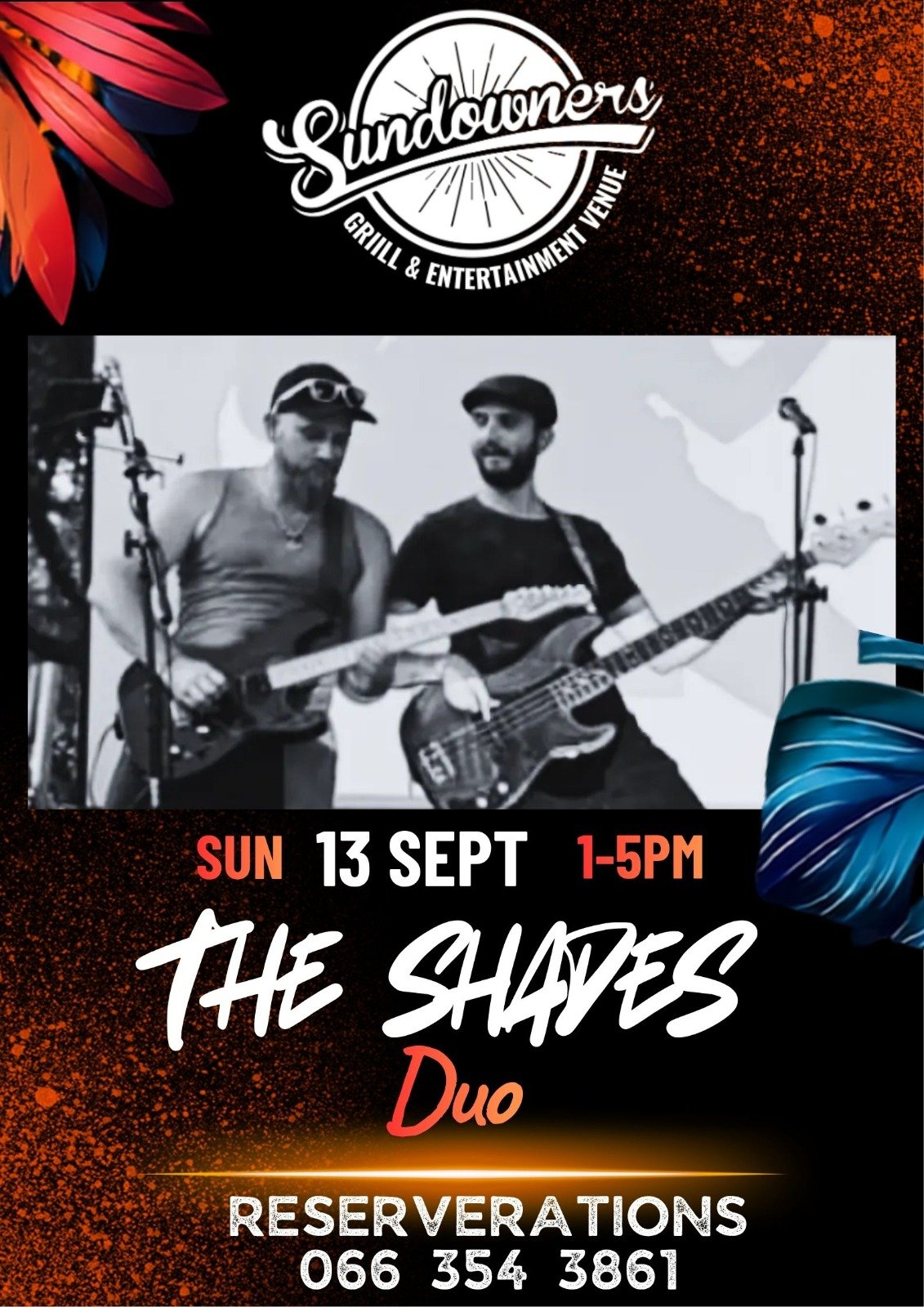 The Shades @ Sundowners Grill & Entertainment Venue · Alberton 13 Sep