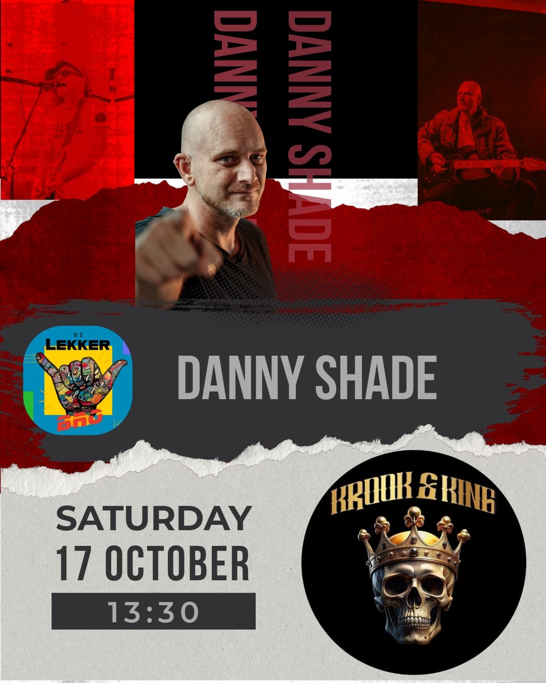 Danny Shade @ Krook & King - East Rand · Benoni 17 Oct