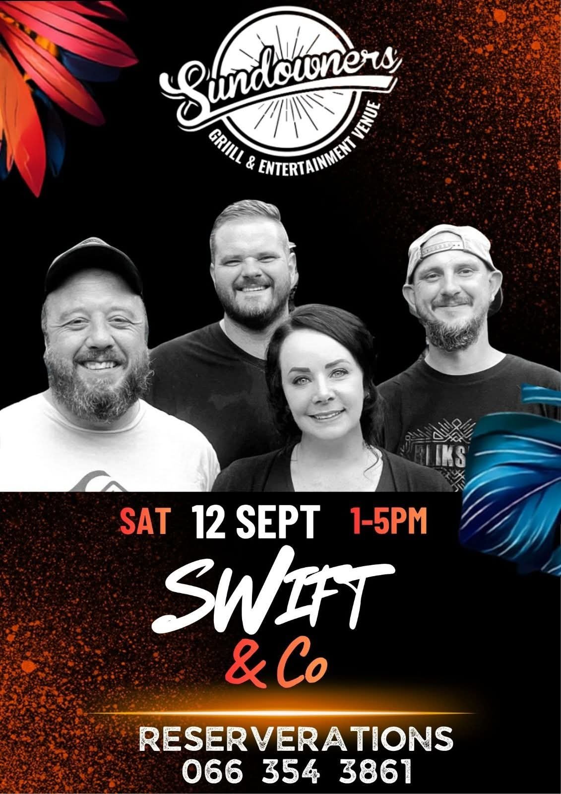 Swift & Co Band @ Sundowners, Alberton · Alberton 12 Sep