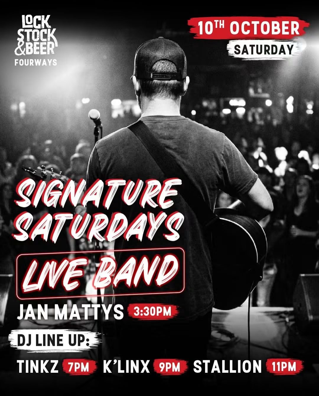 Jan-Mattys @ Lock Stock & Beer · Sandton 10 Oct