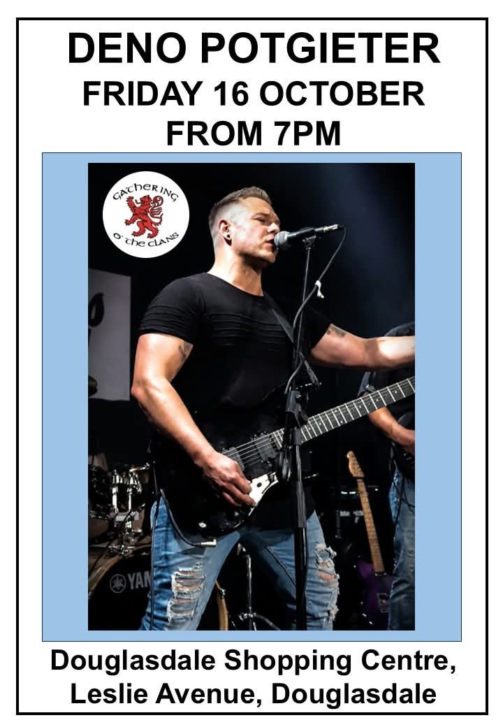 Deno Potgieter @ Douglasdale Shopping Centre 16 Oct