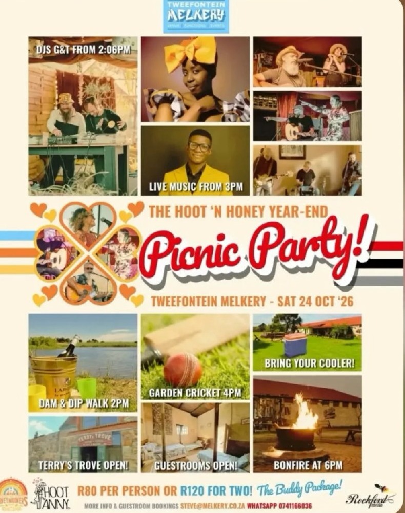 The Hoot 'n Honey Year-End Picnic Party!