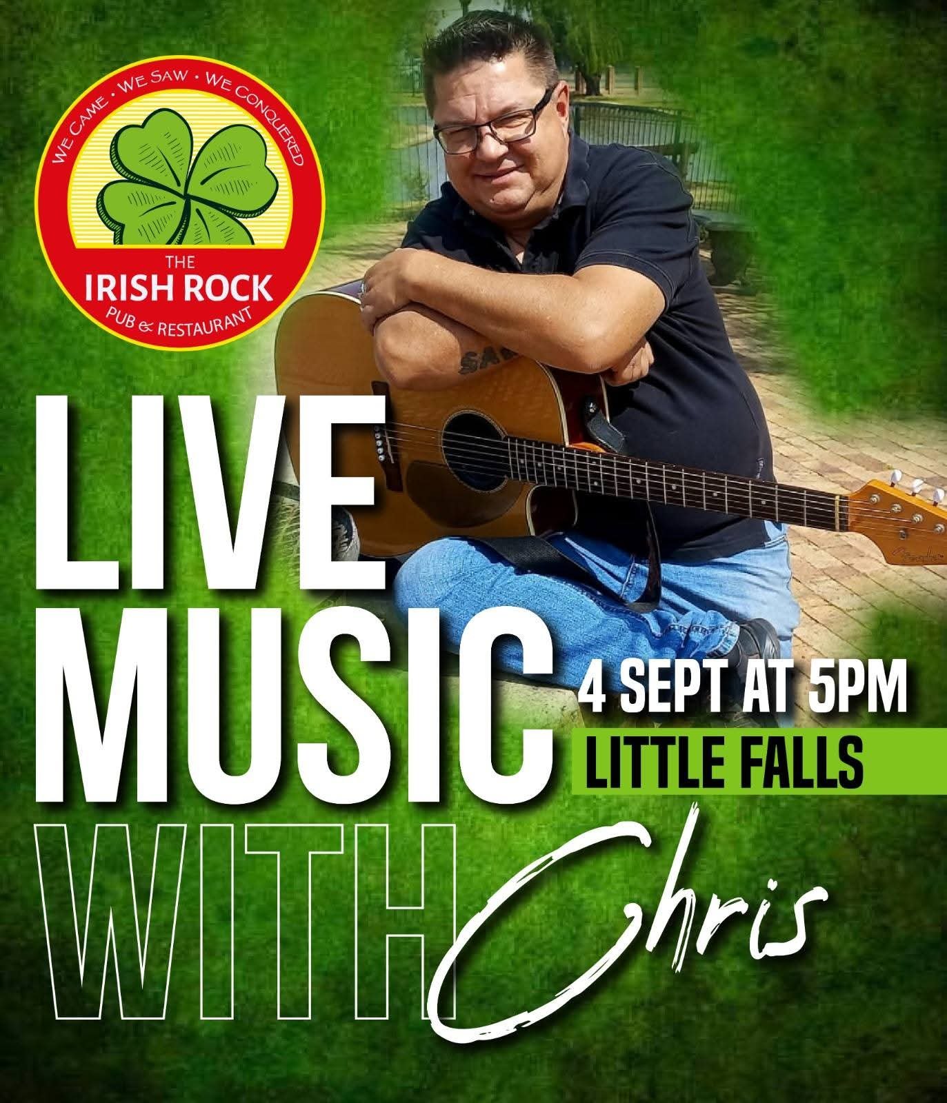 Chris Else @ The Irish Rock Pub & Restaurant Little Falls 4 Sep