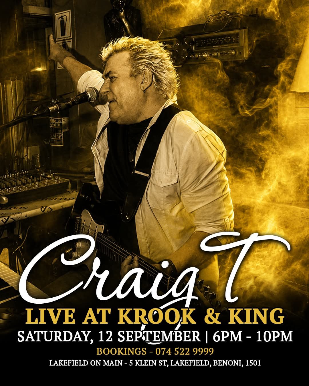 Craig T @ Krook & King · Muldersdrift 12 Sep