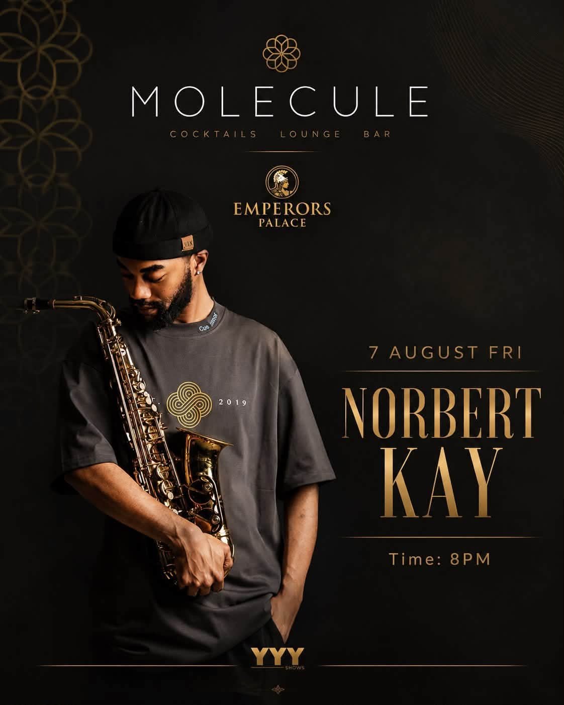 Norbert @ Molecule Cocktail Lounge Bar 7 Aug