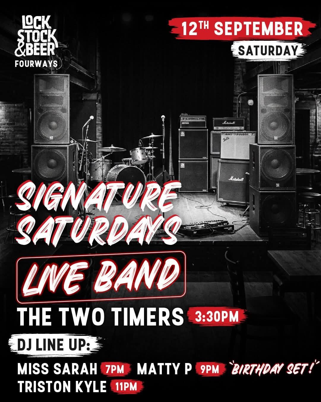 The Two Timers @ Lock Stock & Beer · Sandton 12 Sep