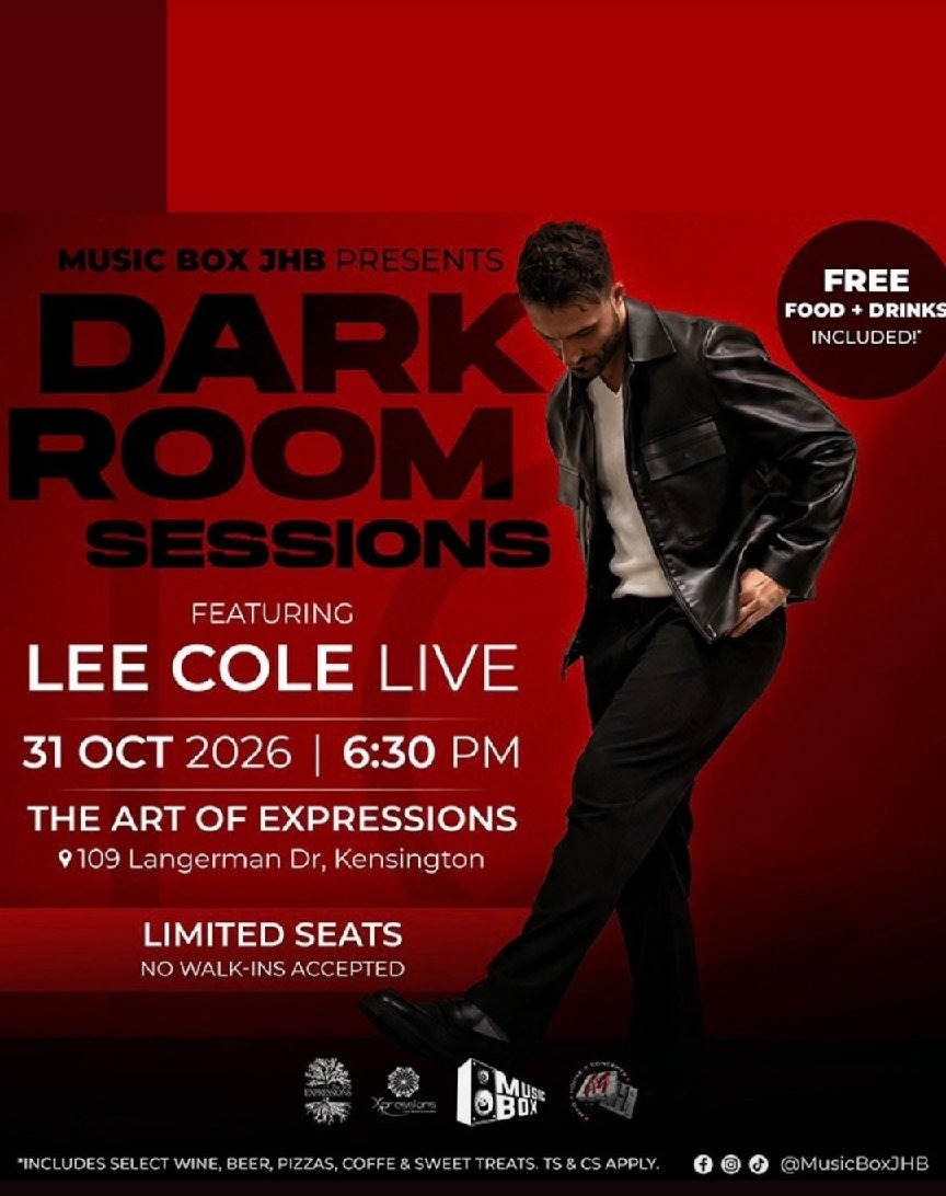 Lee Cole @ Music Box JHB 31 Oct