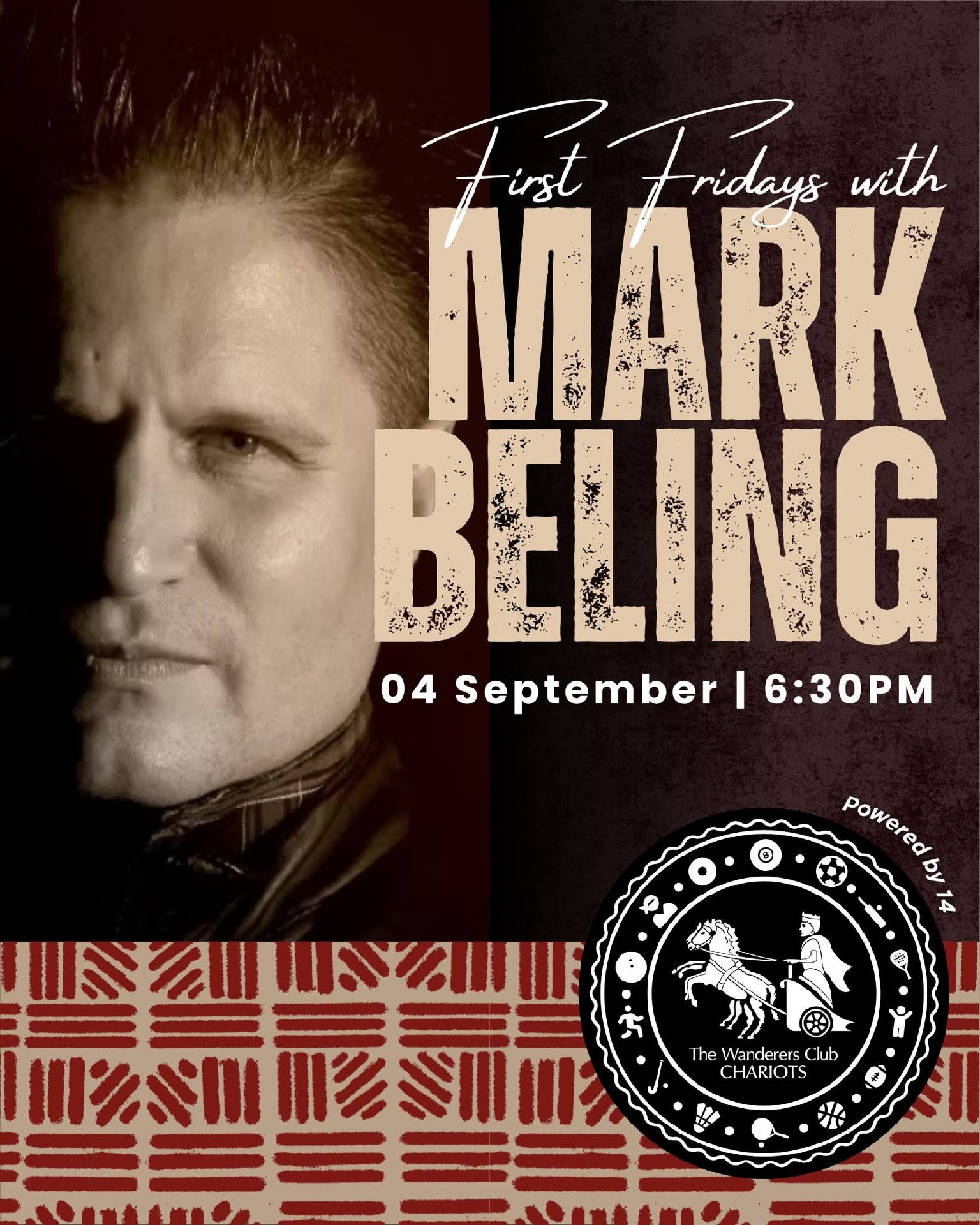 Mark Beling @ Chariots · Johannesburg 4 Sep