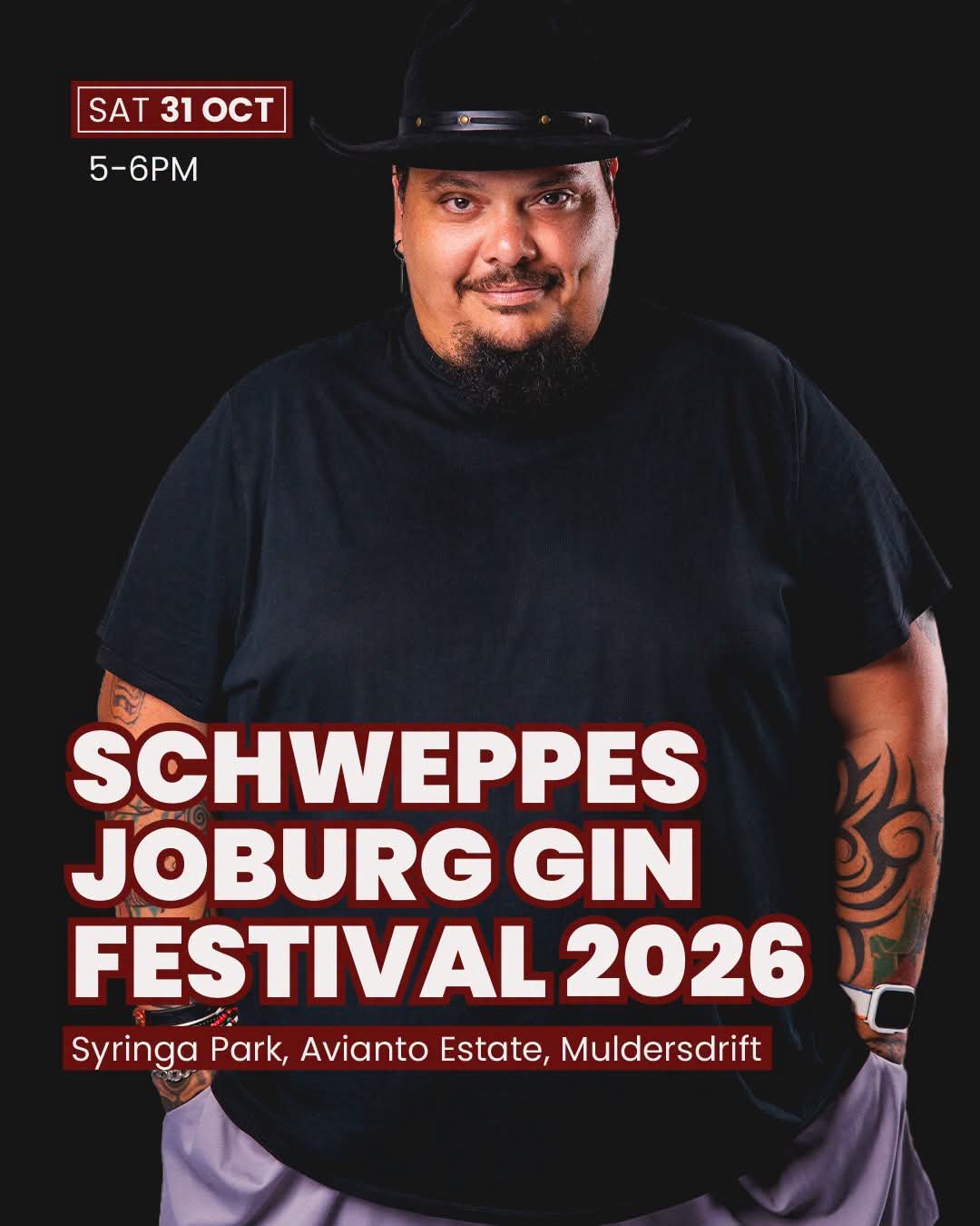 Pedro Barbosa @ Schweppes Joburg Gin Festival 2026