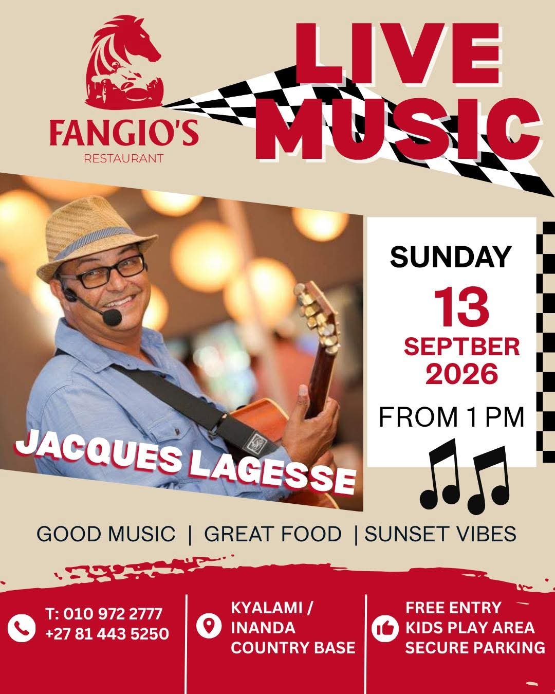 Jacques Lagesse @ Fangios 13 Sep