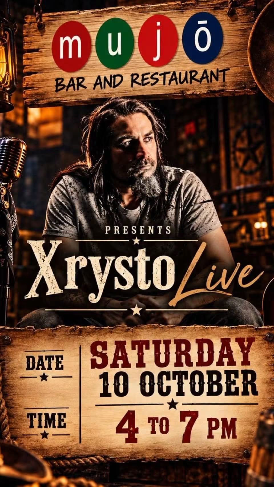 Xrysto @ Mujō Bar and Restaurant 10 Oct