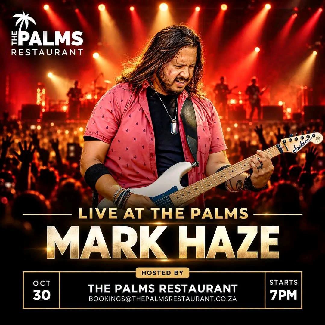 Mark Haze @ THE PALMS RESTAURANT 30 Oct