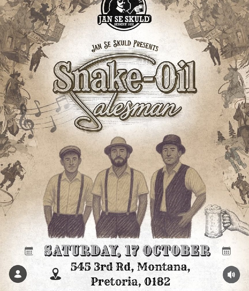 Snake-Oil Salesman @ Jan Se Skuld 17 Oct