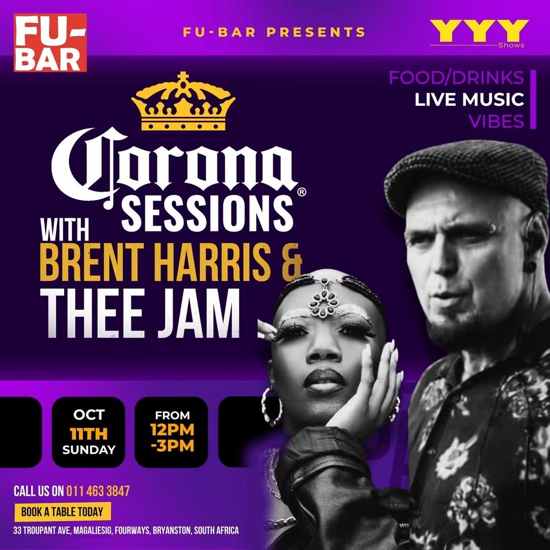 Brent Harris and Thee Jam @ Fu-Bar · Sandton 11 Oct
