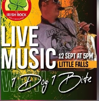 1 Dog 1 Bite @ The Irish Rock Pub & Restaurant Little Falls 12 Sep