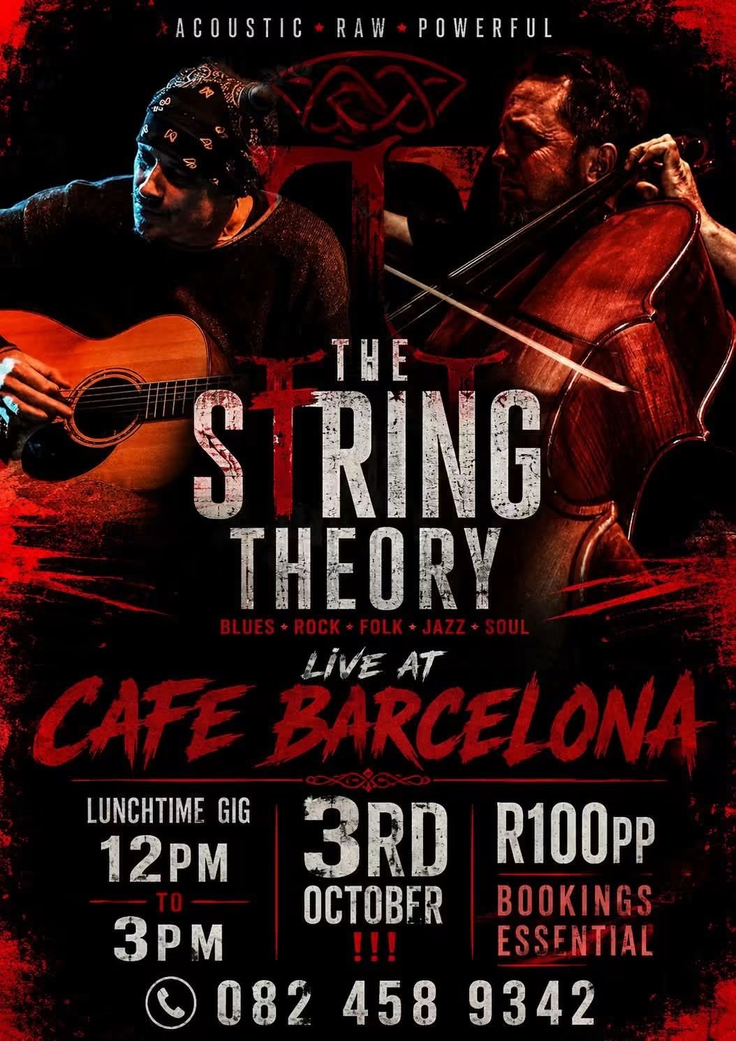 String Theory Band @ Cafe Barcelona 3 Oct