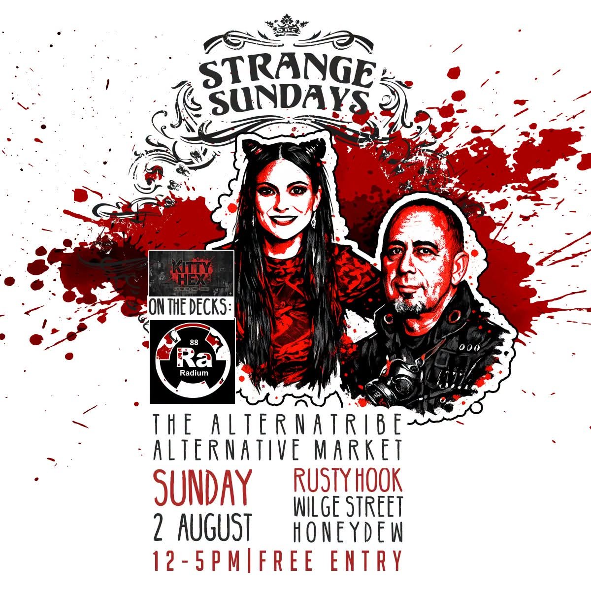 Radium 226, Kitty Hex @ Rusty Hook · Roodepoort 2 Aug