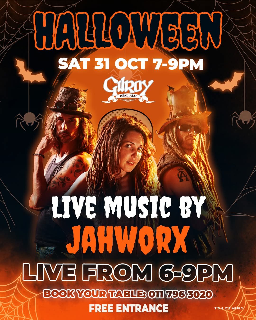 Jahworx @ Gilroy's - 31 Oct