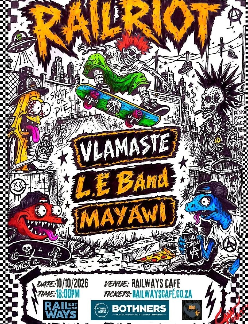 Vlamaste, L.E Band, Mayawi @ Railways Cafe Irene 10 Oct