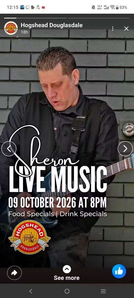 Sheron @ Hogshead Douglasdale 9 Oct