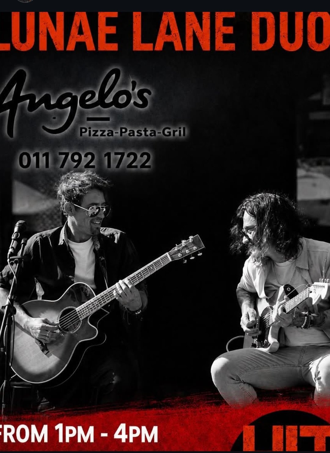 Lunae Lane @ Angelo's Pizza-Pasta · Randburg 9 Aug