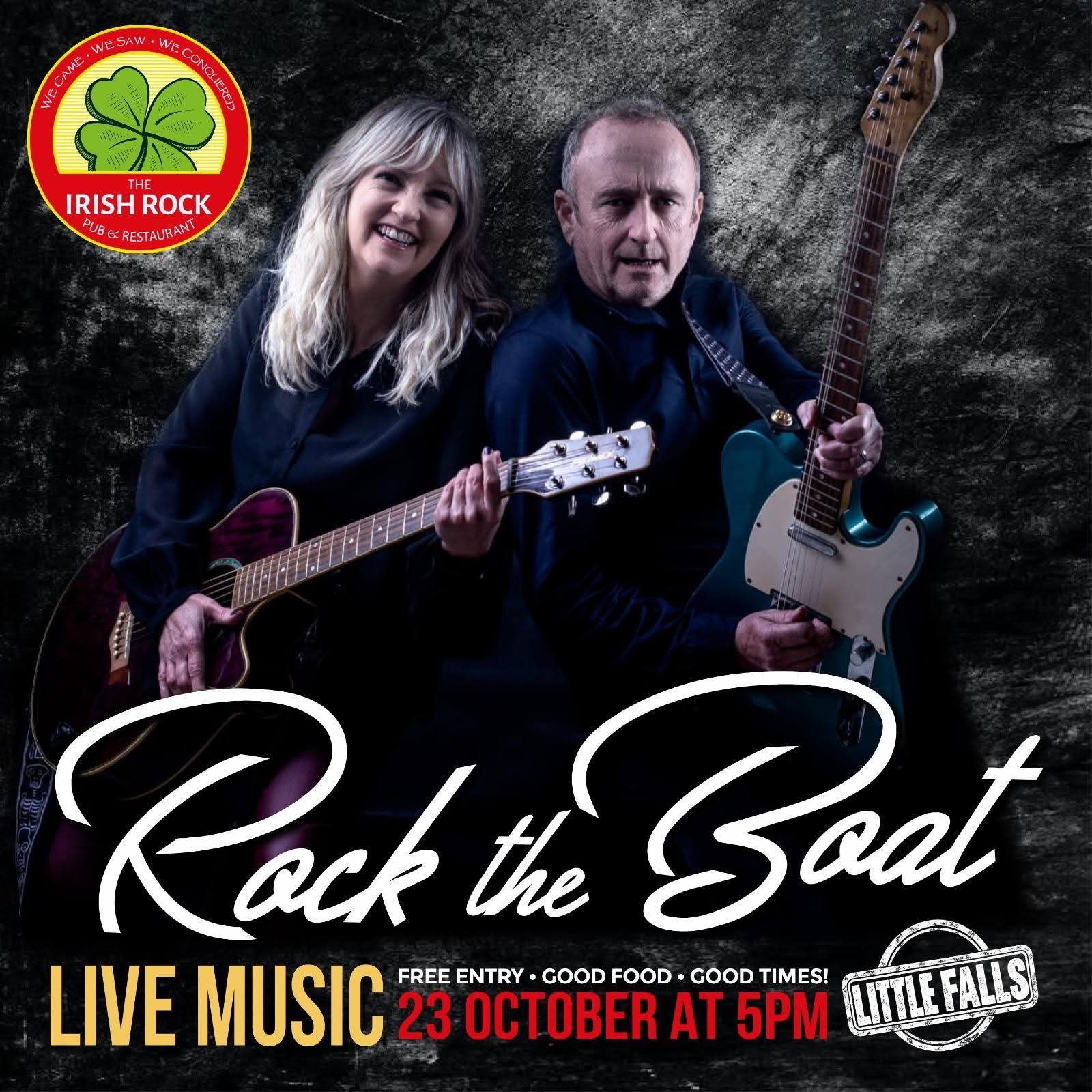 Rock the Boat @ The Irish Rock Pub & Restaurant Little Falls 23 Oct