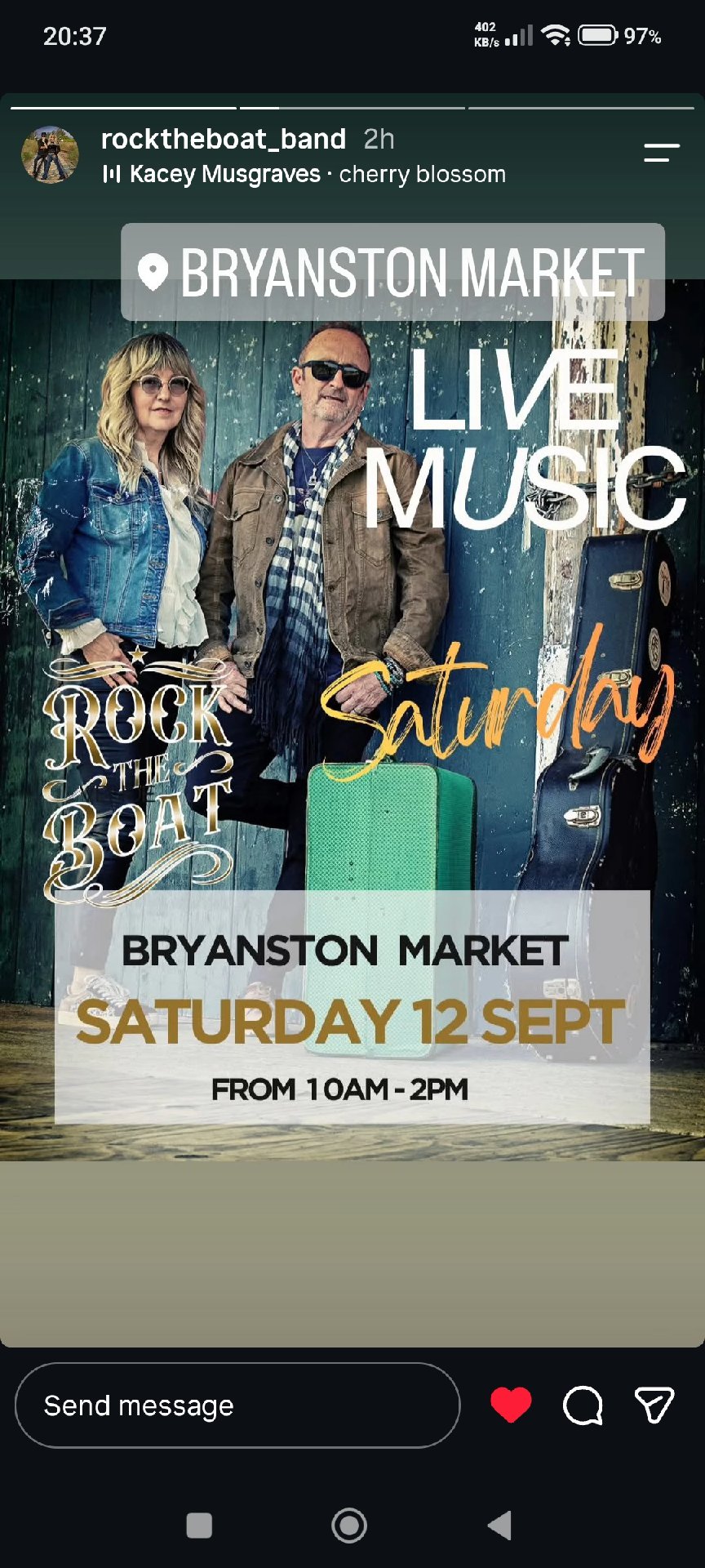 Rock the Boat @ Bryanston Market · Sandton 12 Sep