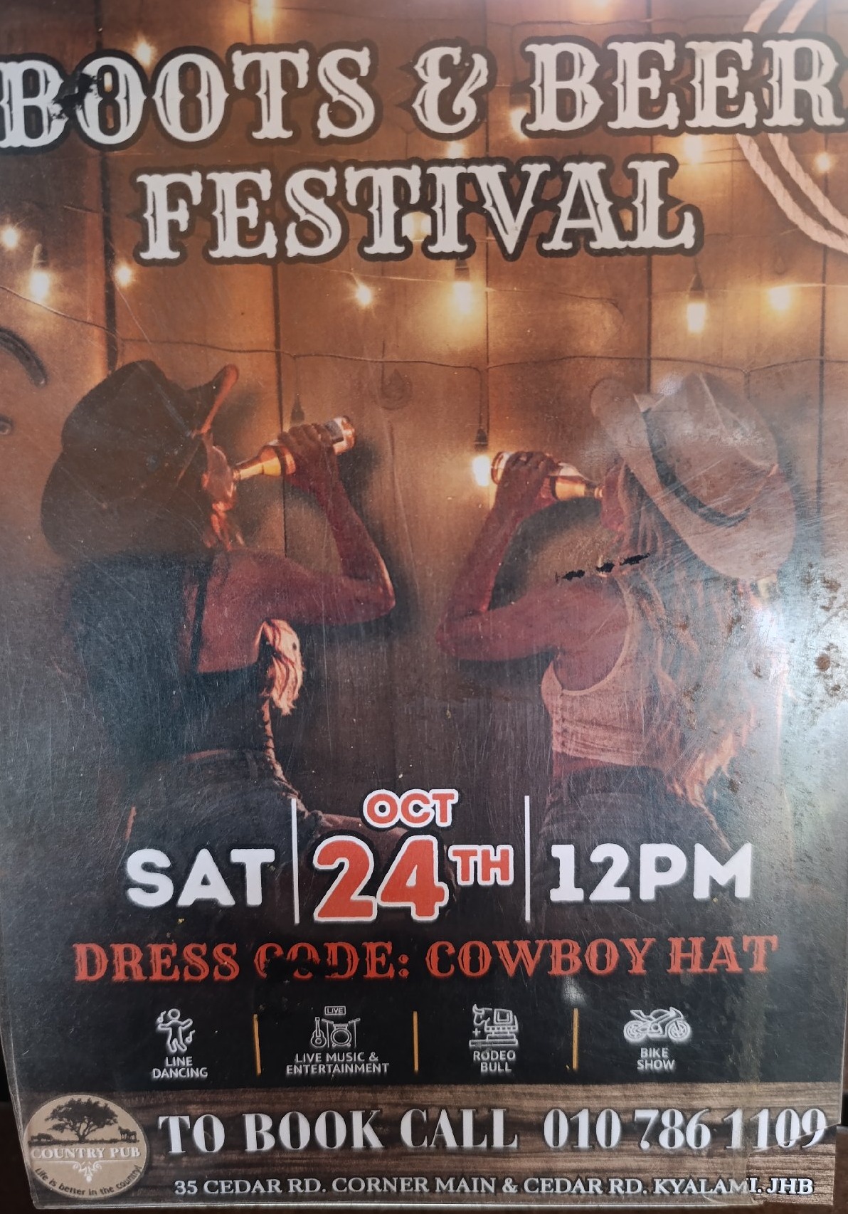 Boots & Beer Festival @ Country Pub Kalyami