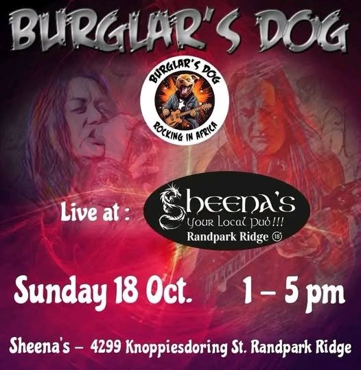Burglar's Dog @ Sheena's Pub 18 Oct