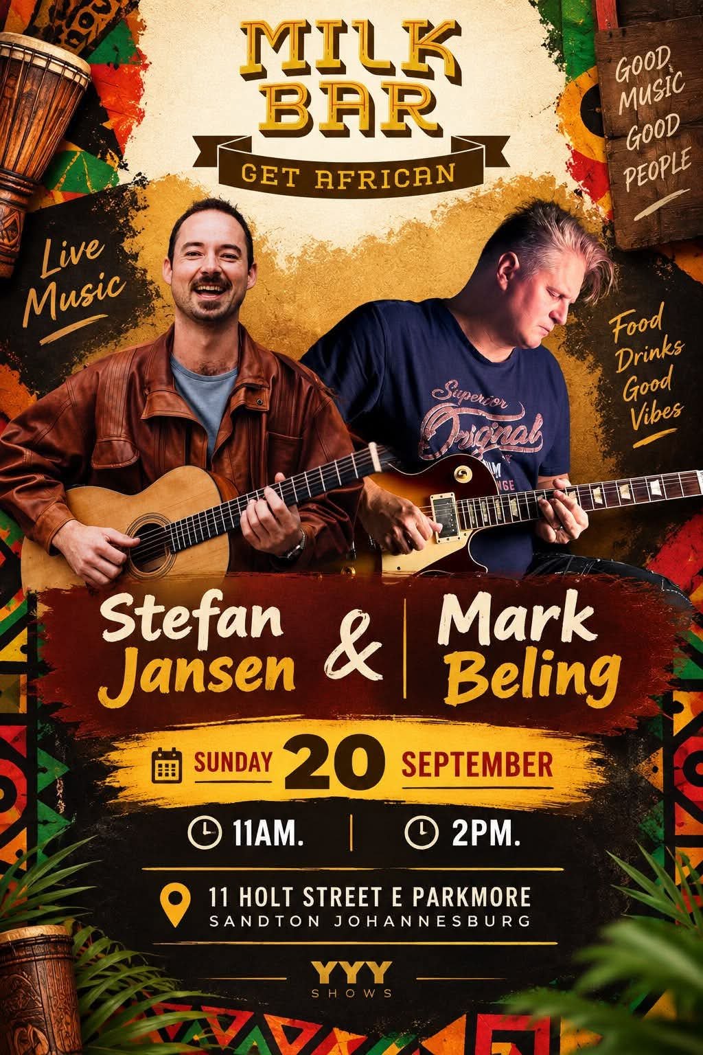 Stefan Jansen & Mark Beling @ Milk Bar
