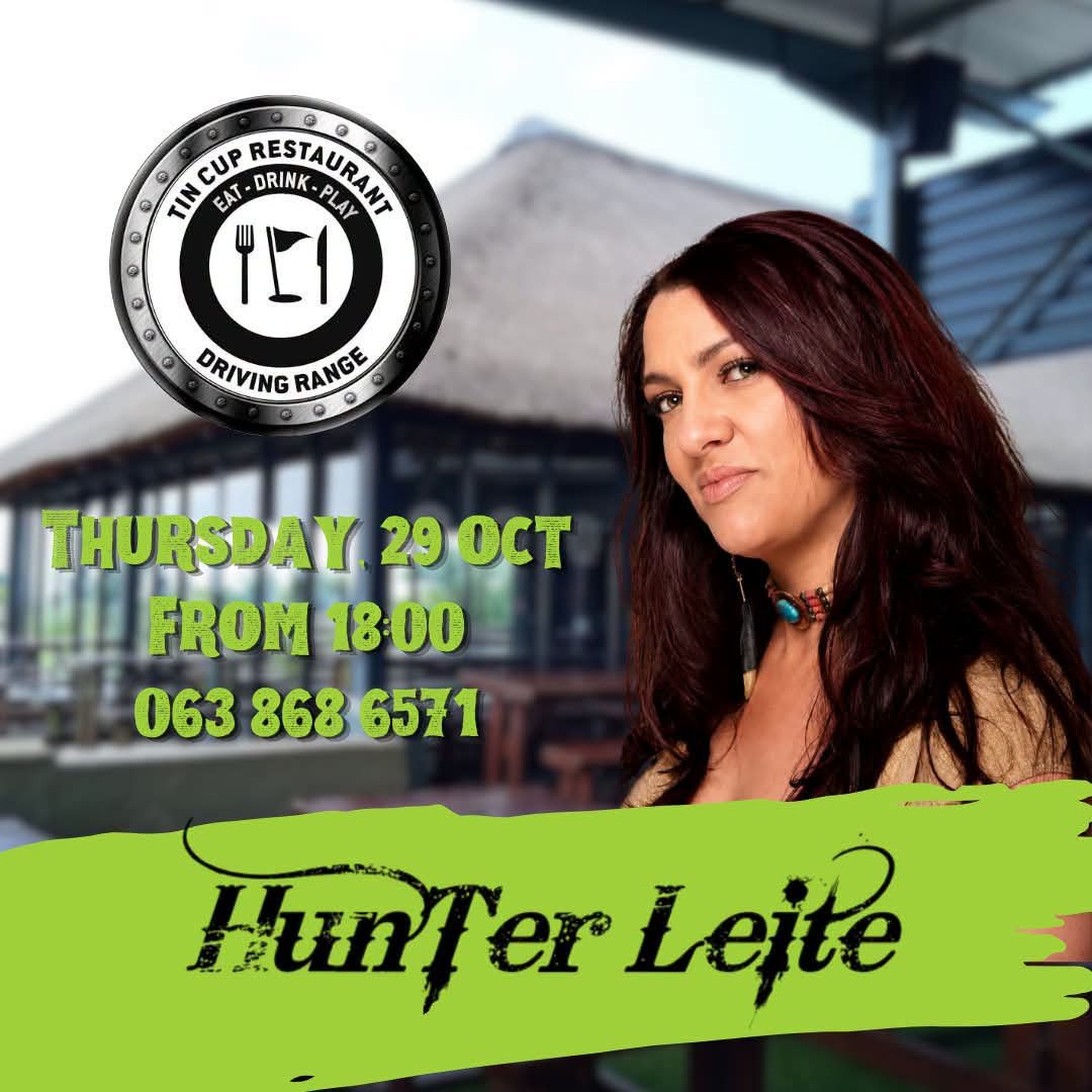 Hunter Leite @ Tin Cup Driving Range and Restaurant · Johannesburg South 29 Oct