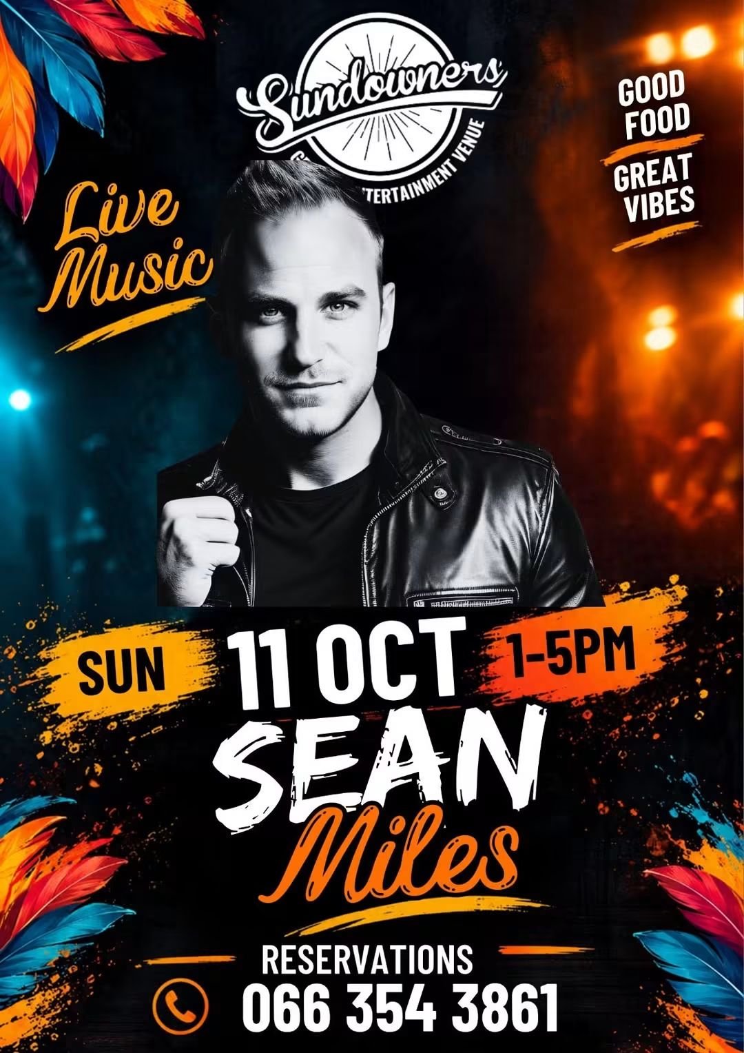 Sean Miles @ Sundowners, Alberton · Alberton 11 Oct