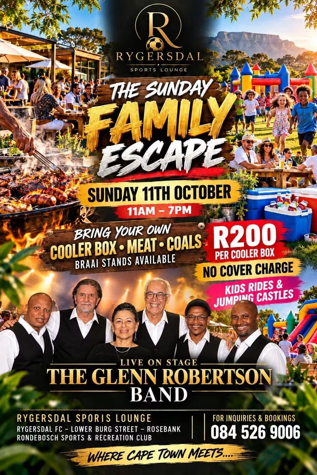 THE GLENN ROBERTSON JAZZ BAND @ Rygersdal Sports Lounge 11 Oct