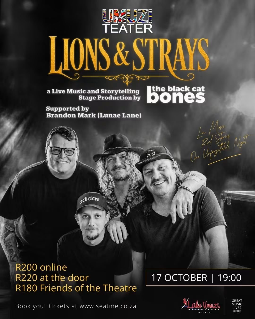 The Black Cat Bones @ Umuzi Teater 17 Oct