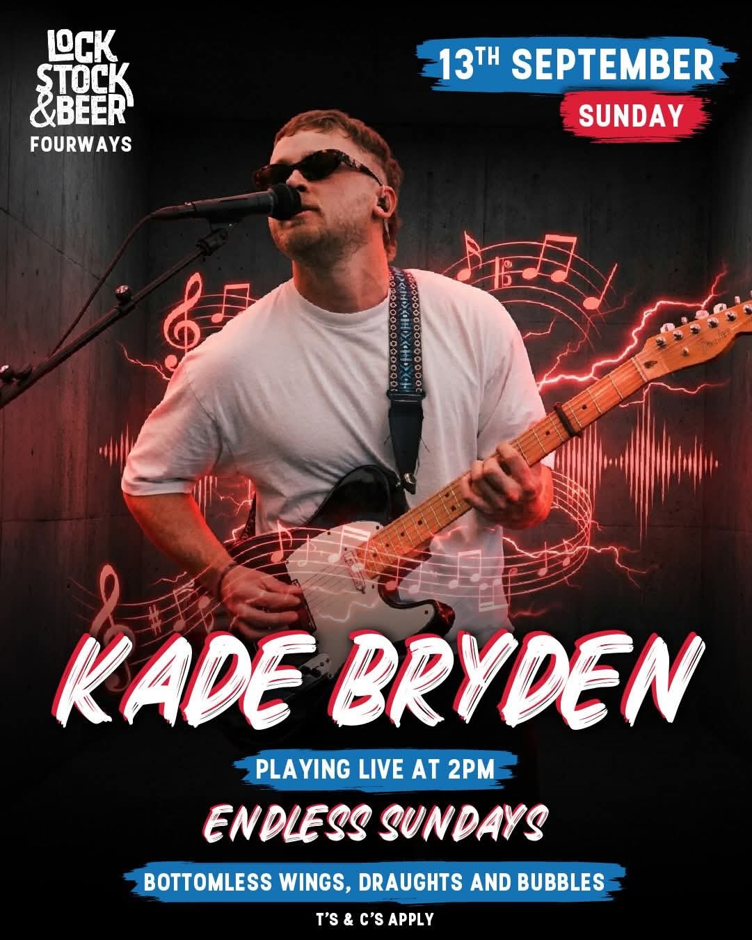 Kade Bryden @ Lock Stock & Beer · Sandton 13 Sep