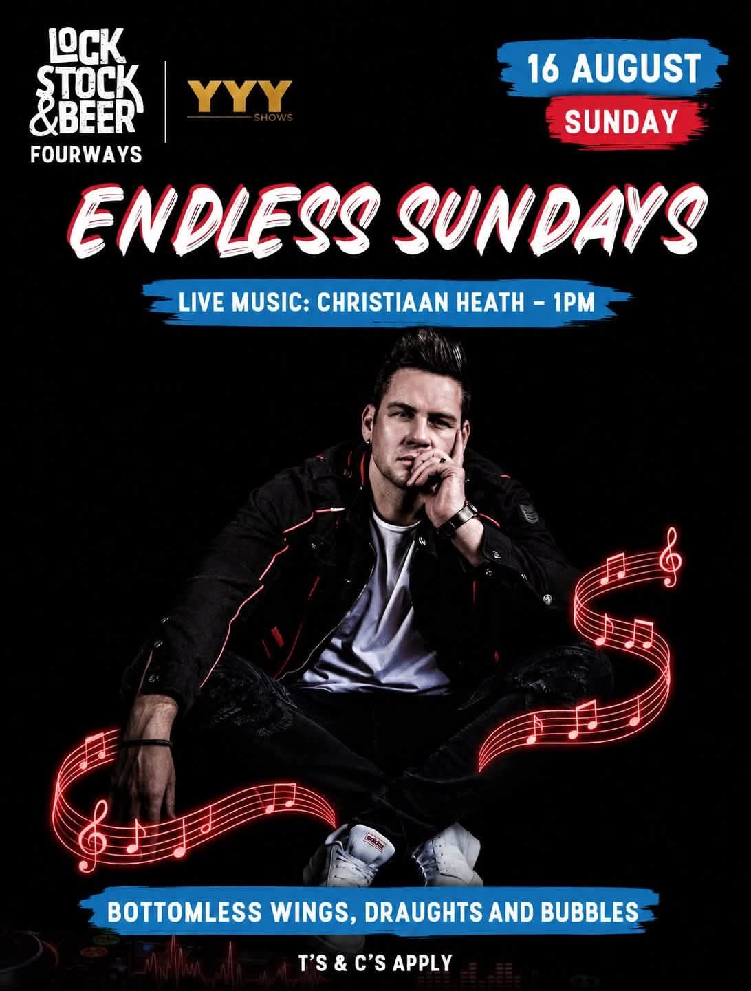 Christian Heath @ Lock Stock Beer Fourways 16 Aug