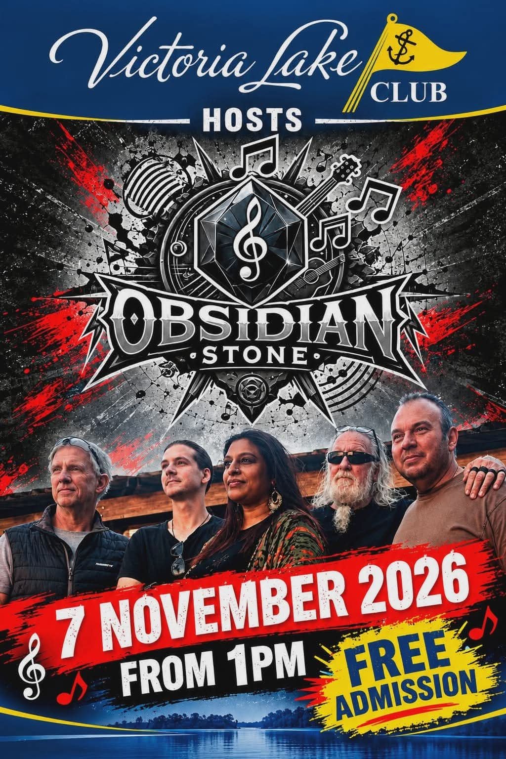 Obsidian Stone @ Victoria Lake Club 7 Nov