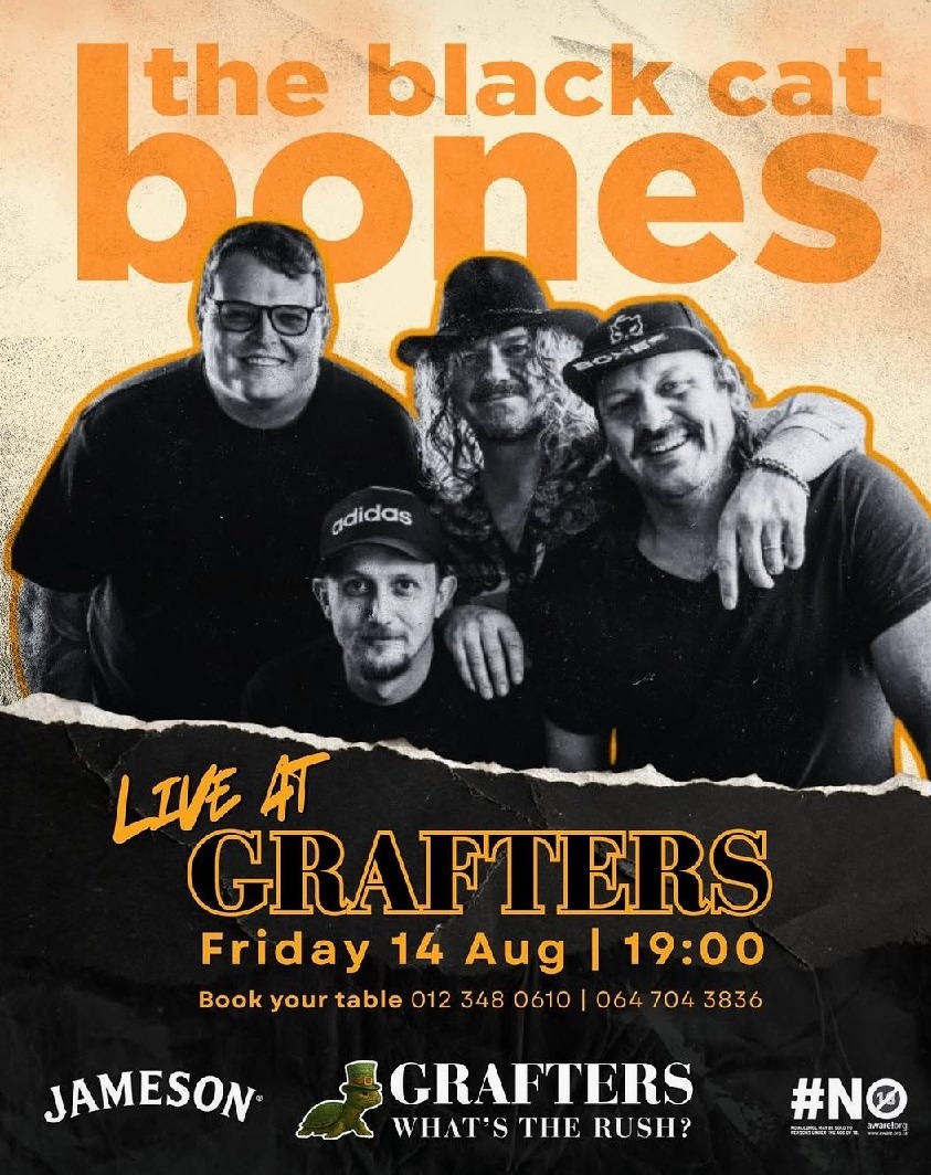 The Black Cat Bones @ Grafters 14 Aug