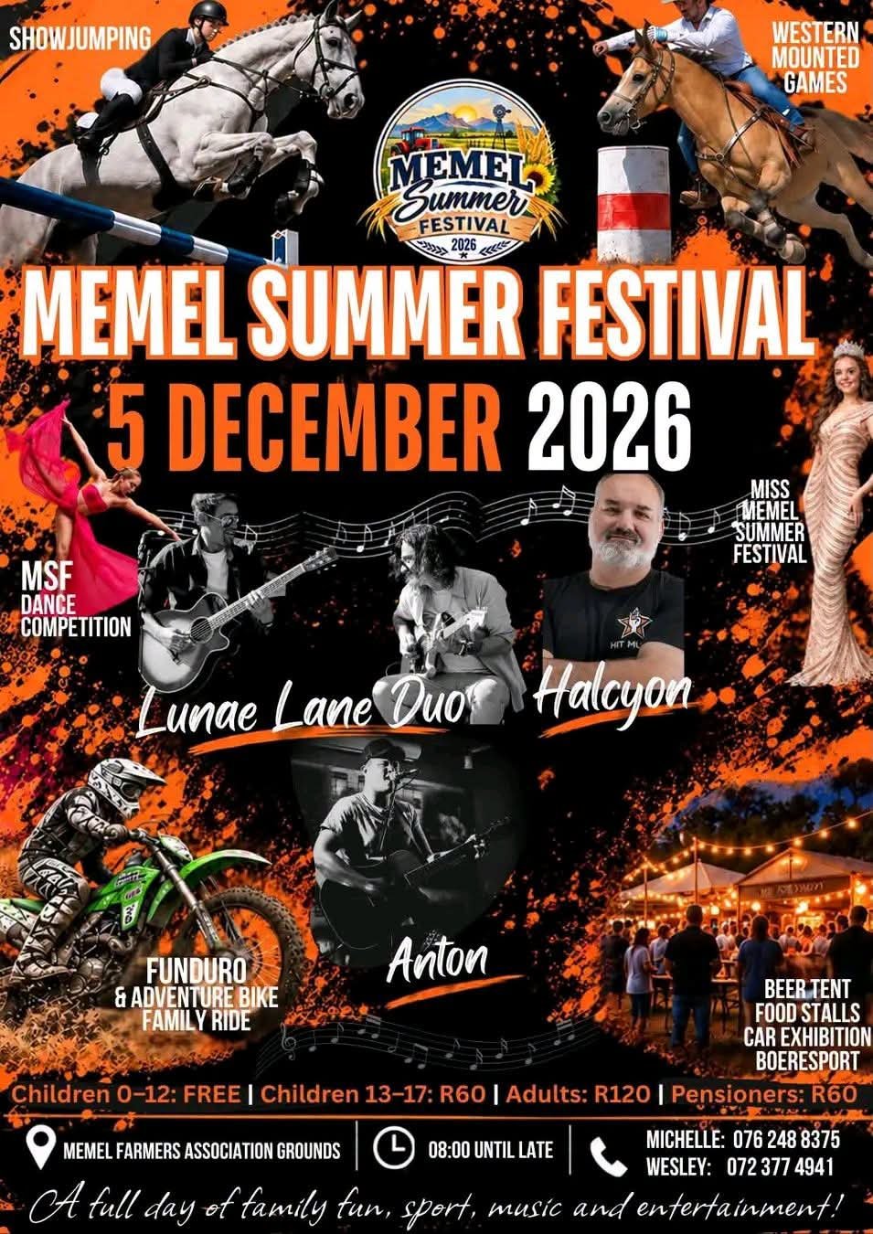 Lunae Lane @ Memel Farmers Association Grounds 5 Dec