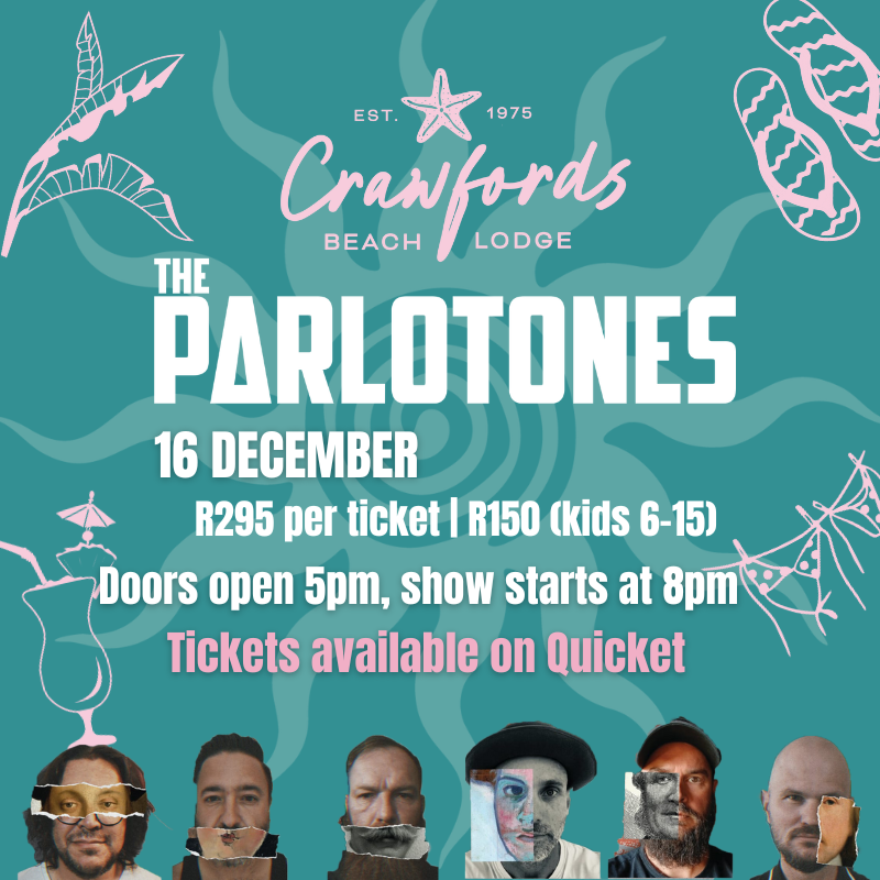 Parlotones @ Crawfords Beach Lodge 16 & 17 December 2025