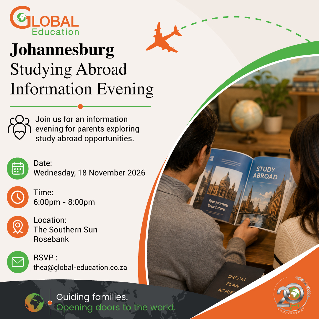 Johannesburg Studying Abroad Information Evening