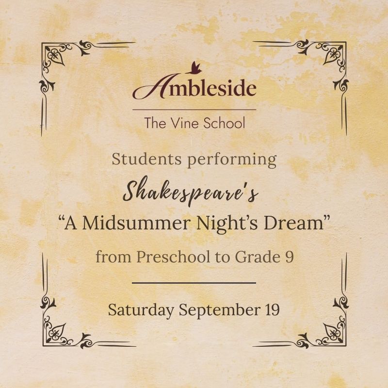 The Vine School Shakespeare Fair
