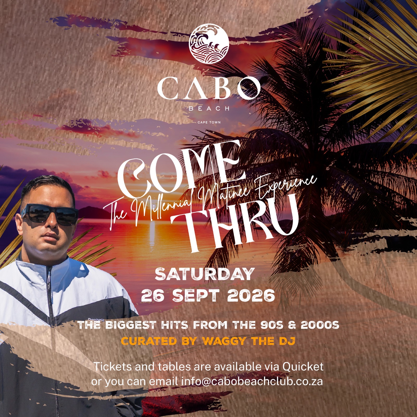 COME THRU, The Millennial Matinee - Cape Town's Ultimate 90s & 2000s 12 Hour Party Experience