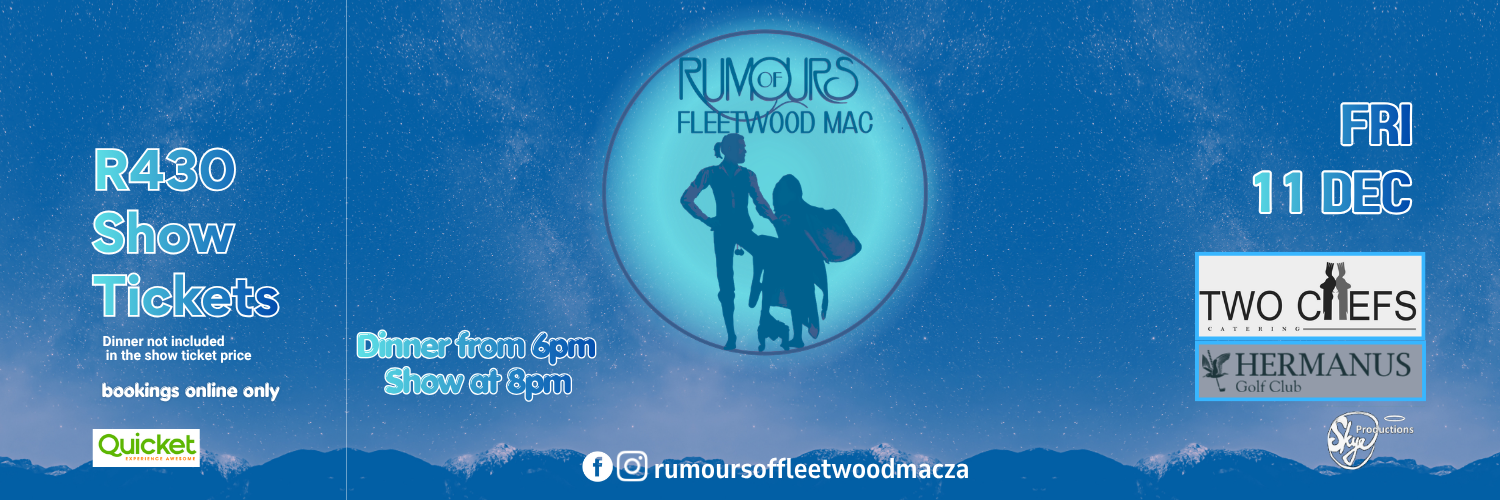 Rumours of Fleetwood Mac Tribute at Hermanus Golf Club 11 Dec 2026