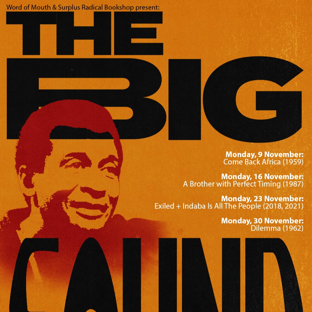 Come Back Africa (1959) - The Big Sound Film Festival