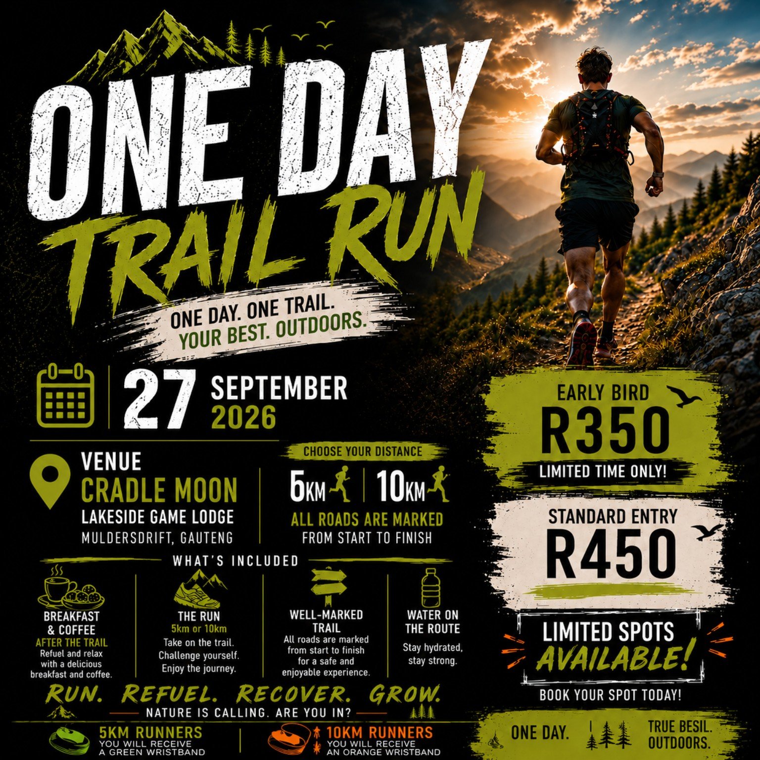 One day running camp