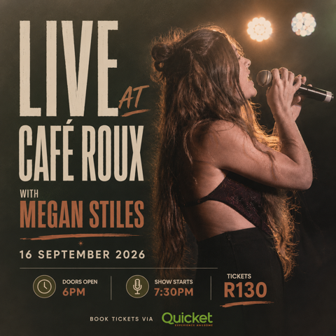 Megan Stiles LIVE! @ café Roux